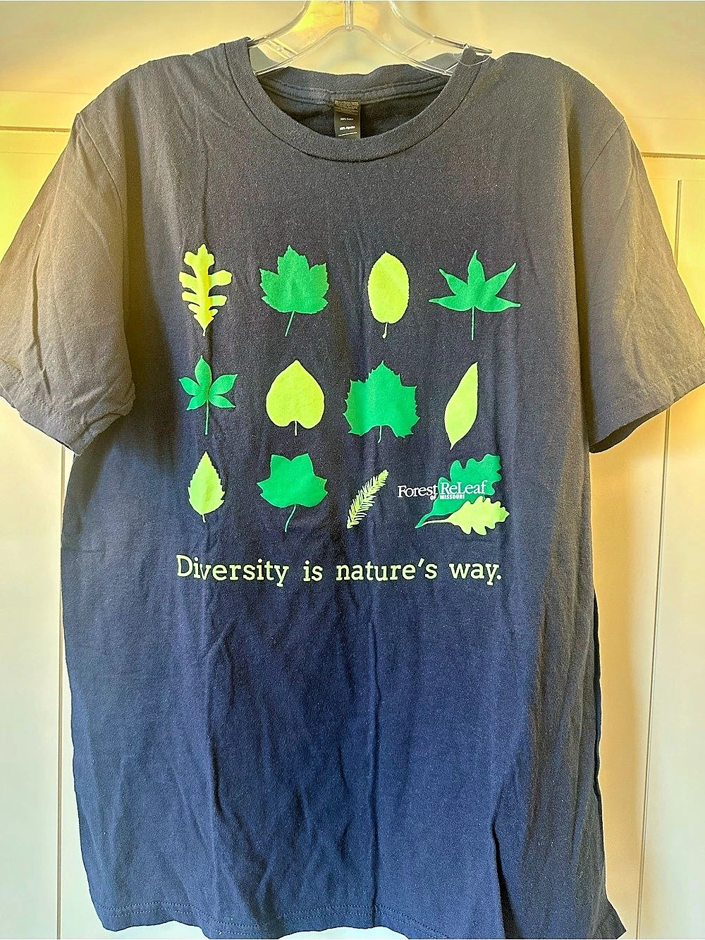 ANVIL Forest ReLeaf of Missouri Diversity is Nature's Way T-Shirt Diversity Is